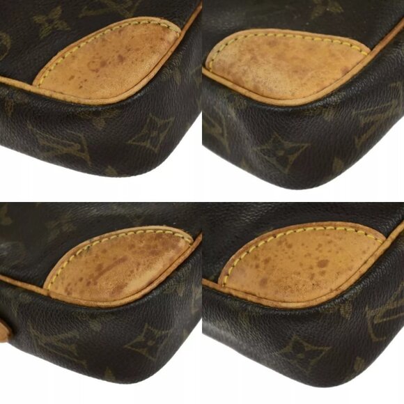 LOUIS VUITTON Marly Dragonne GM Clutch Hand Bag Monogram Brown - Picture 13 of 15